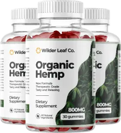 Wilder Leaf Organic Hemp Australia 3 Bottles